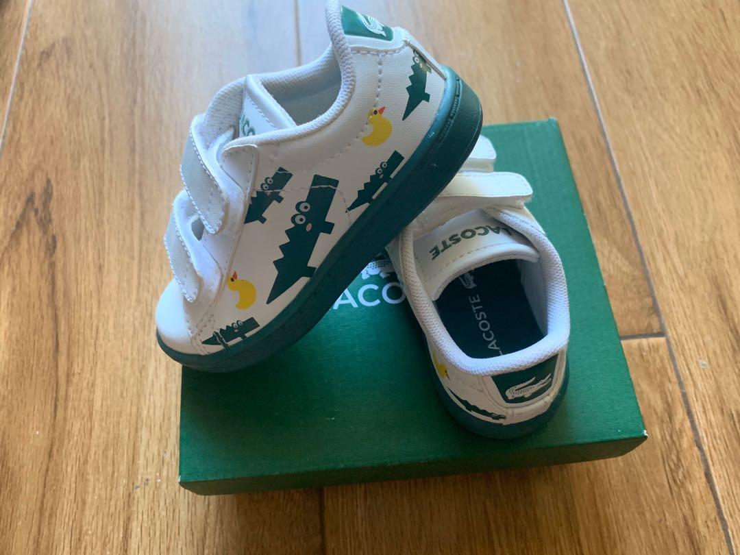 lacoste crib shoes
