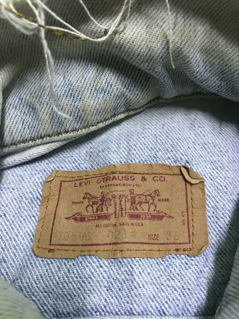 Levis Denim Jacket button 527, Men's Fashion, Coats, Jackets and