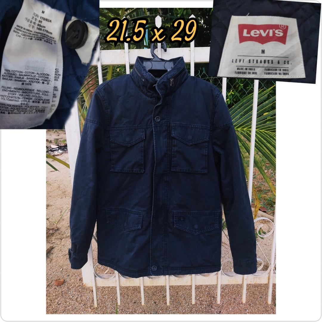 levis m65 military style jacket