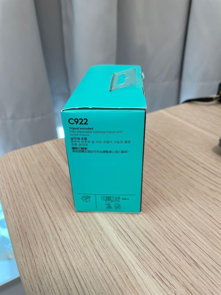LOGITECH C922 PRO HD STREAM WEBCAM, 電腦& 平板電腦, 電腦周邊產品