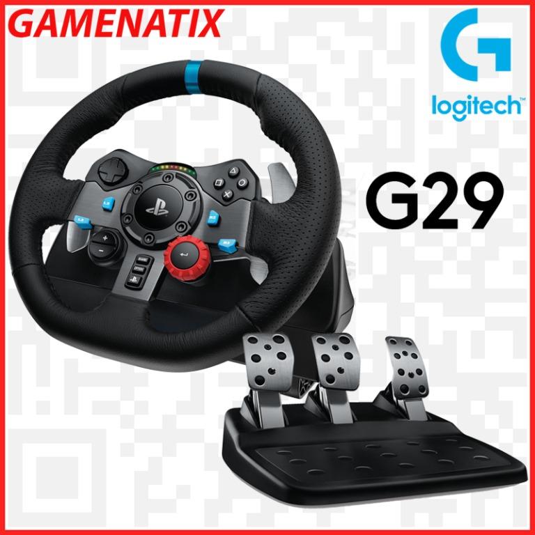 Logitech driving force g29 playstation & store pc racing wheel & pedals