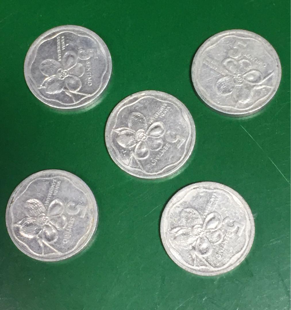 lot-of-5-pcs-1980-s-90-s-aluminum-five-5-centavos-coin-philippines