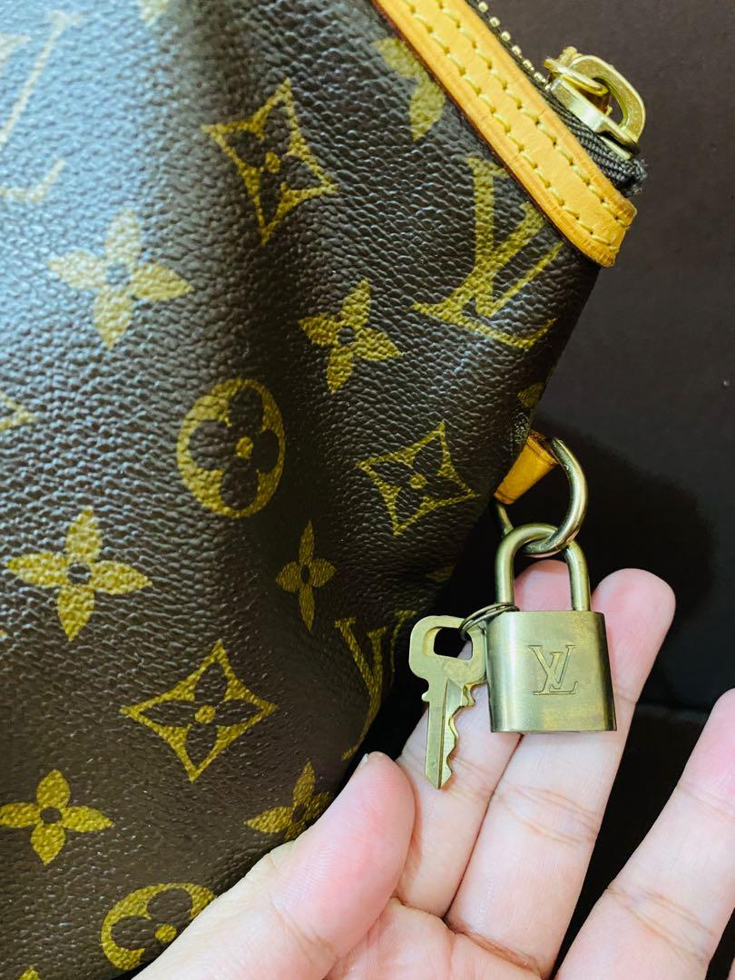 Louis Vuitton Monogram Lockit Horizontal Tote Bag