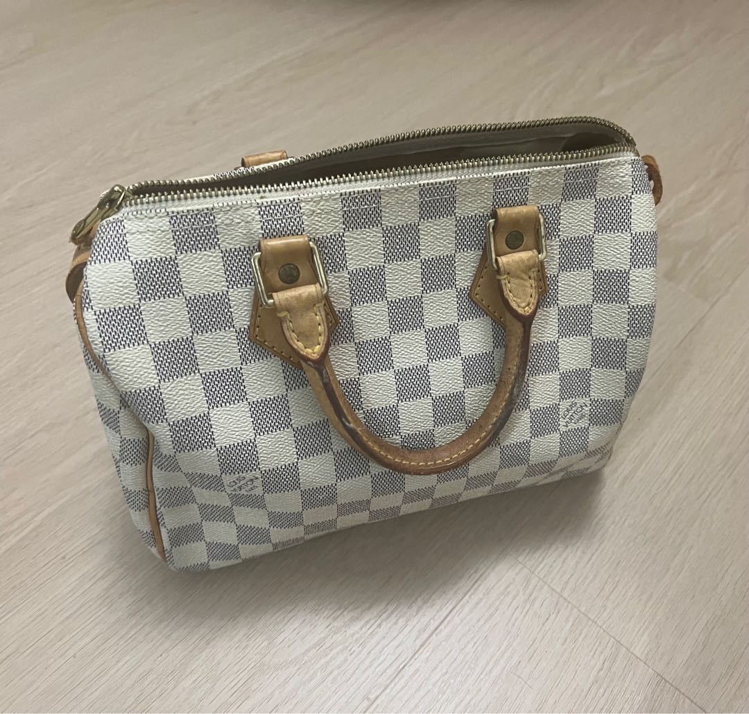Louis Vuitton Damier Ebene Speedy 25 Luxury Bags  Wallets on Carousell
