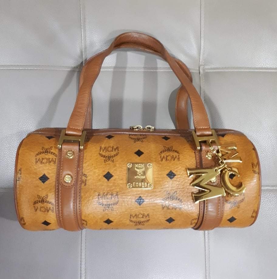 MCM, Bags, Mcm Cognac Papillon Bag