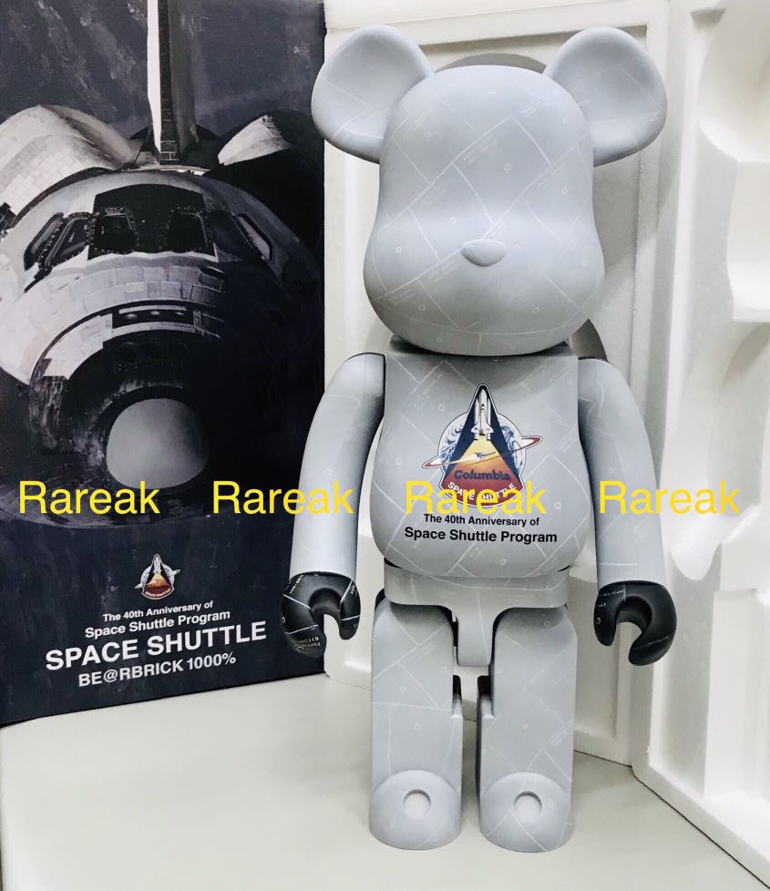 MEDICOM TOY - SPACE SHUTTLE BE@RBRICK LAUNCH Ver. の+