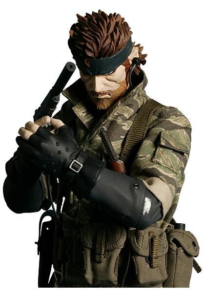 Medicom Metal Gear Solid 3 Naked Snake Tiger Stripe Camo Rah Hobbies