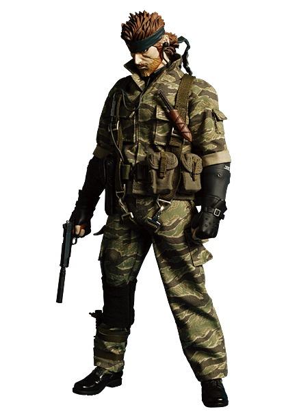 Medicom Metal Gear Solid 3 Naked Snake Tiger Stripe Camo Rah Hobbies