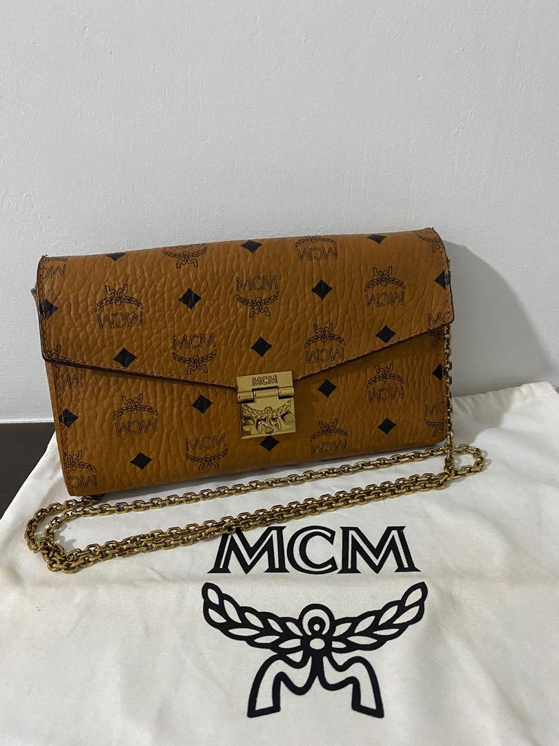 MCM Millie Flap Crossbody in Visetos