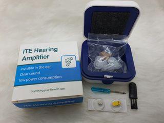 Mini Hearing Aids for Deafness Sound Amplifier ITE Hearing Aid Hearing Amplifier for The Elderly Moderate Severe Hearing Loss