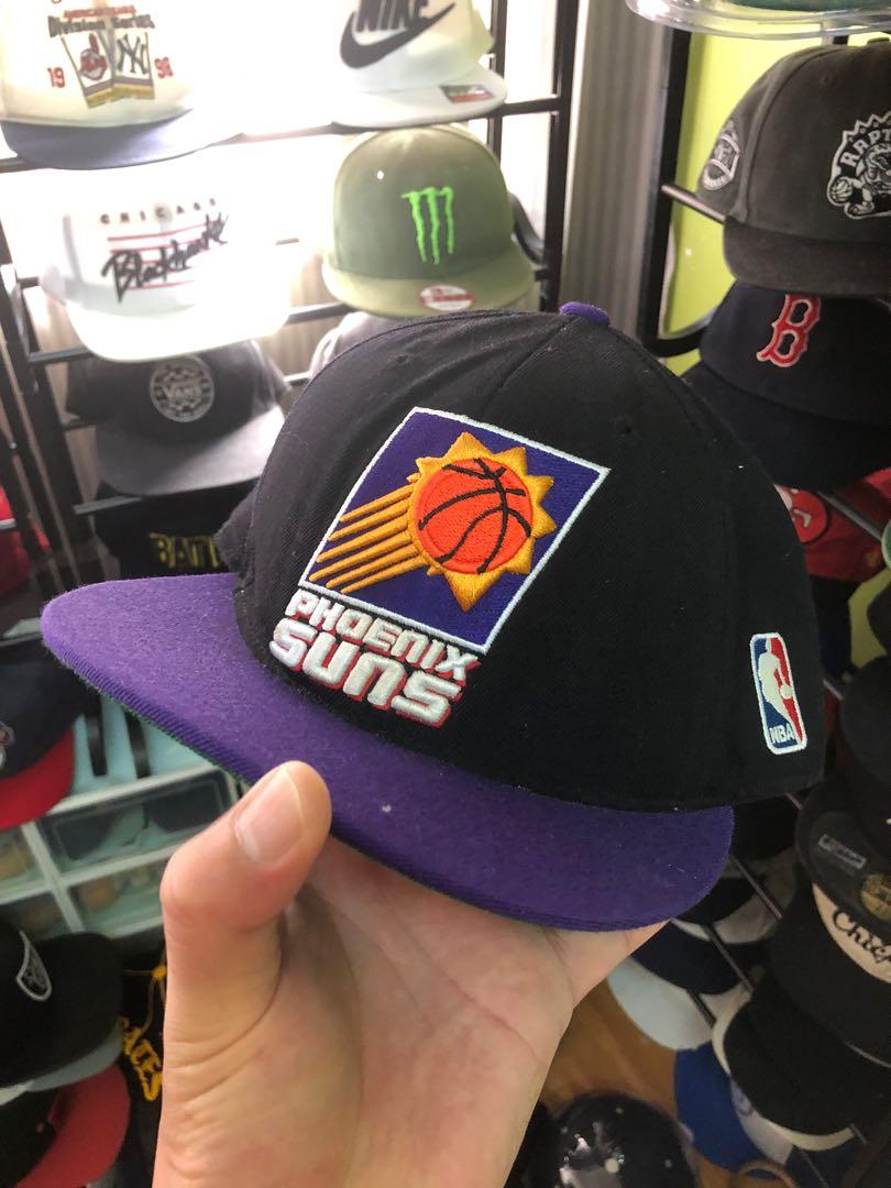 Mitchell Ness NBA Phoenix Suns Fitted Cap Men s Fashion