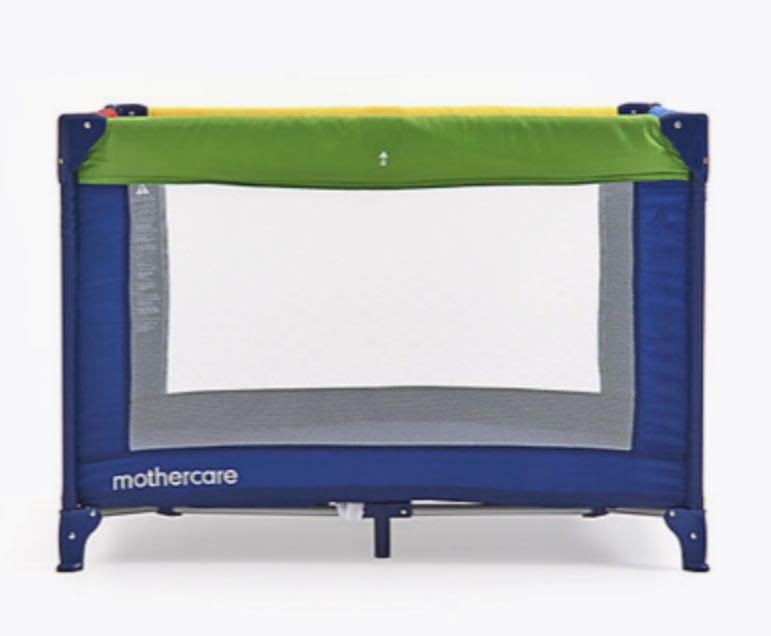 Mothercare colour hotsell block travel cot