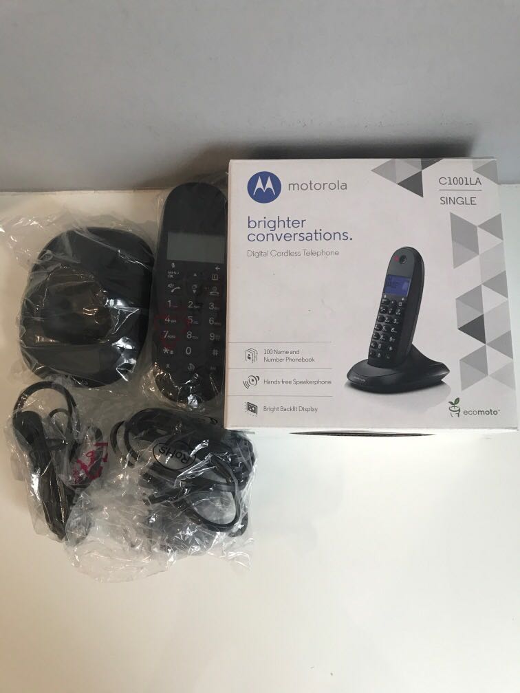 Motorola C1001LA Digital cordless phone, Mobile Phones & Tablets