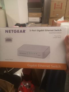 Netgear GS205 5 Port Gigabit Ethernet Switch