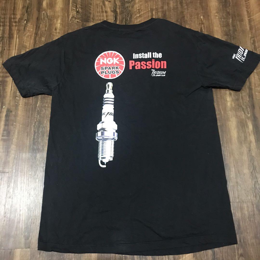 NGK Spark Plug Permotoran T Shirt, Men's Fashion, Tops & Sets, Tshirts