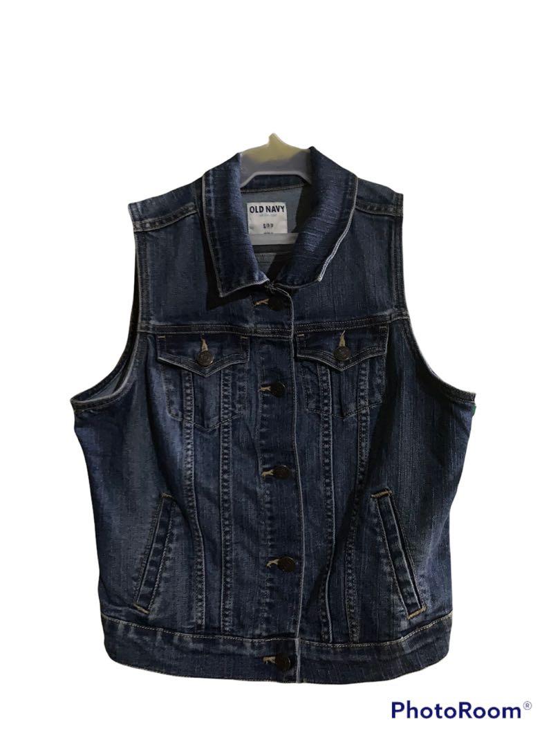 Old navy outlet denim vest
