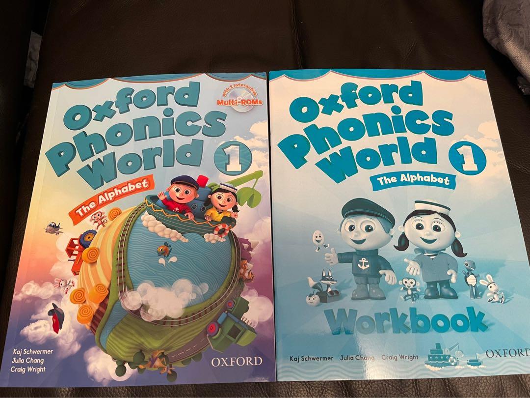 Oxford Phonics World Book 1 - The Alphabet, 興趣及遊戲, 書本 & 文具, 小朋友書