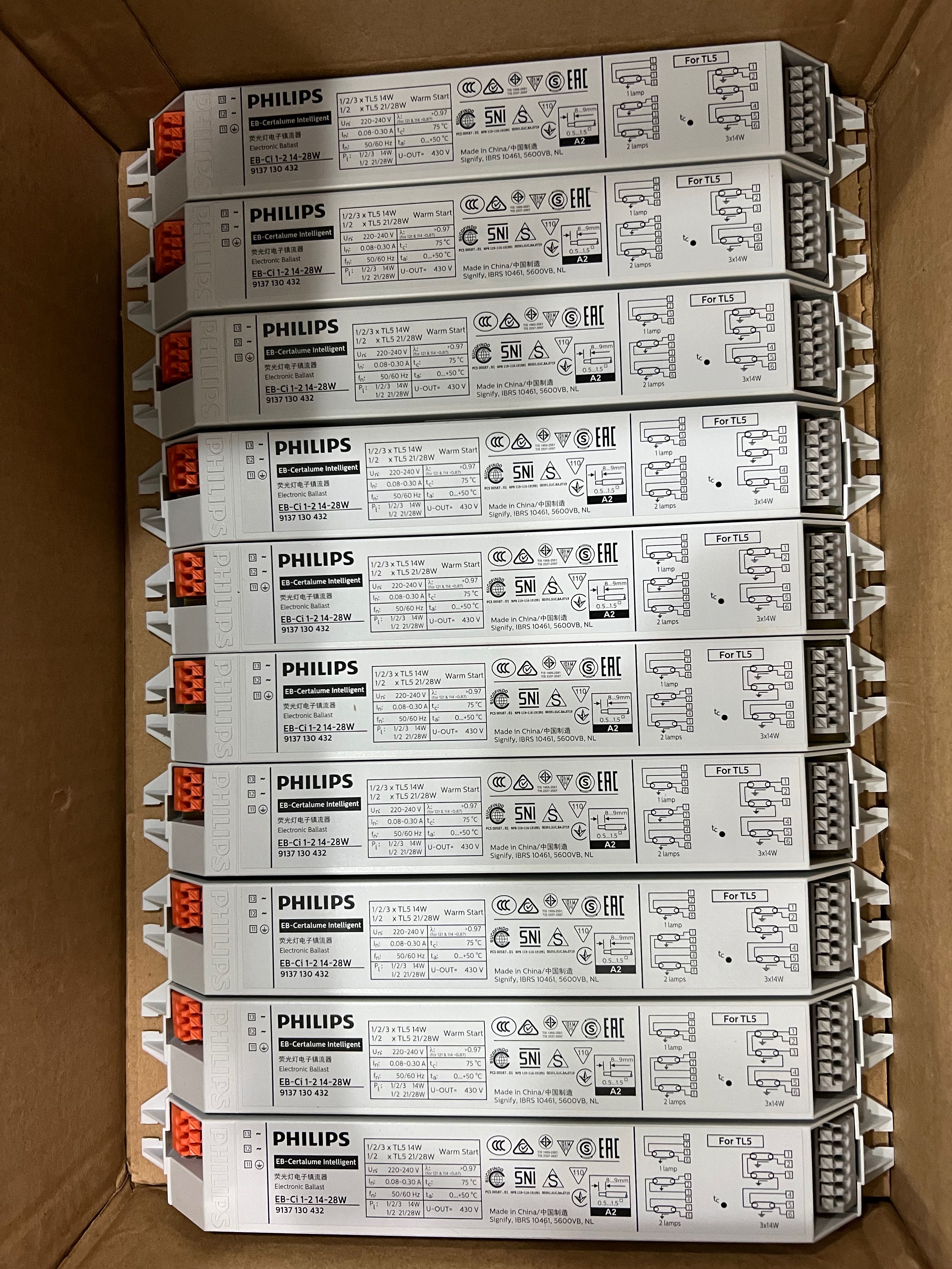 Philips Electronic Ballast EBCI 12 14W28W for TL5 Lamps, Furniture