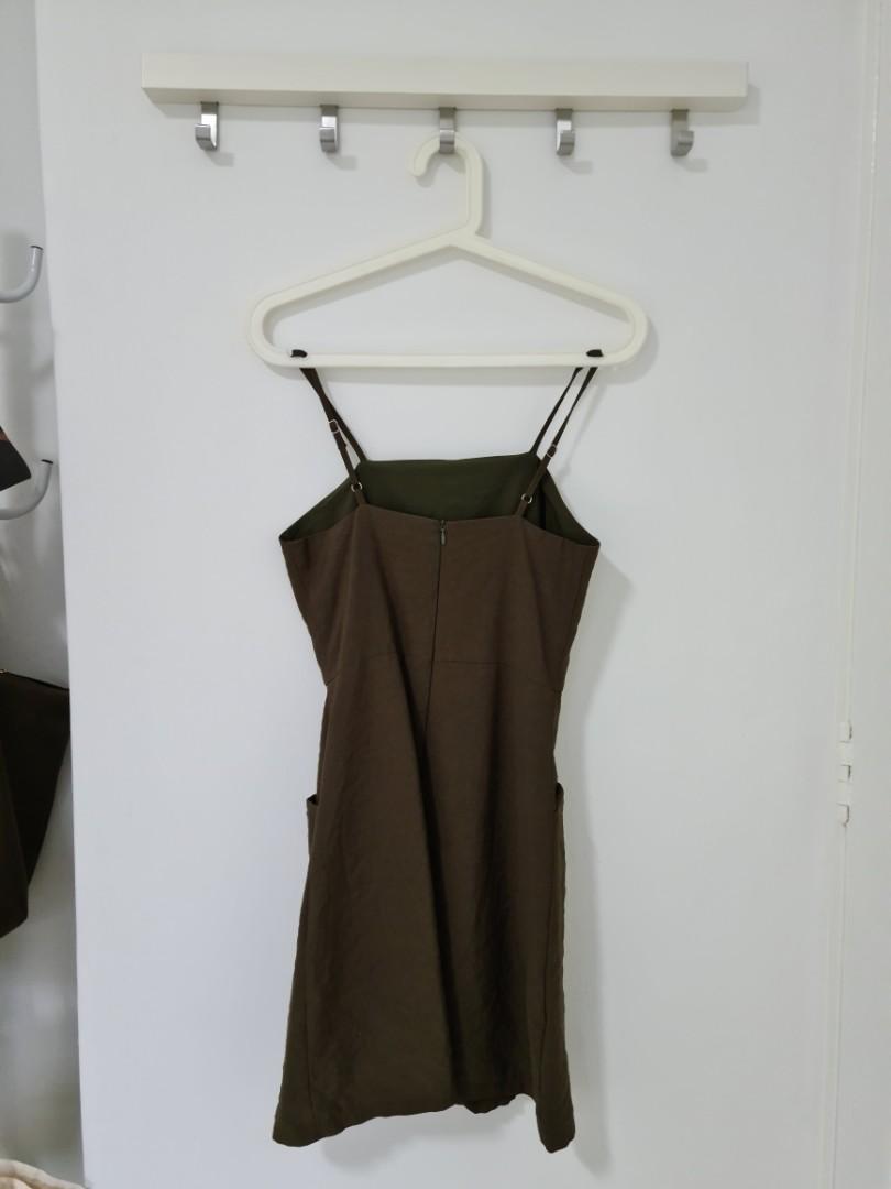 Playdress A-line dress in Olive, Women 