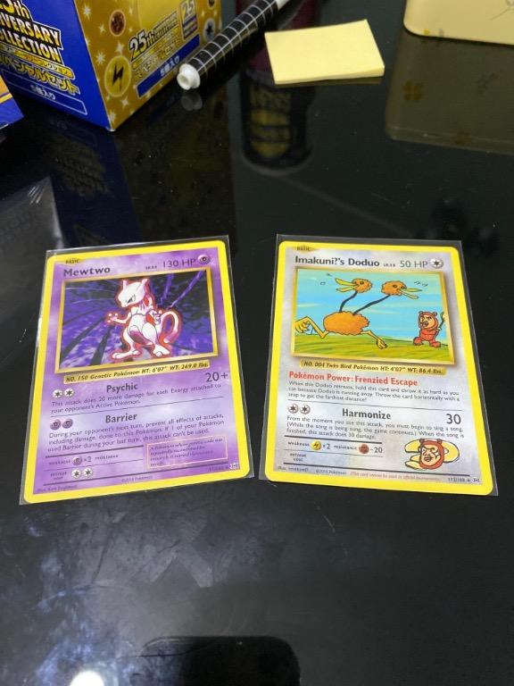 Pokemon Xy Evolutions Mewtwo Doduo Hobbies Toys Toys Games On Carousell