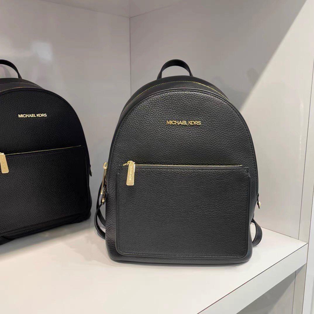 (PREORDER) MICHAEL KORS Adina Medium Pebbled Leather Backpack