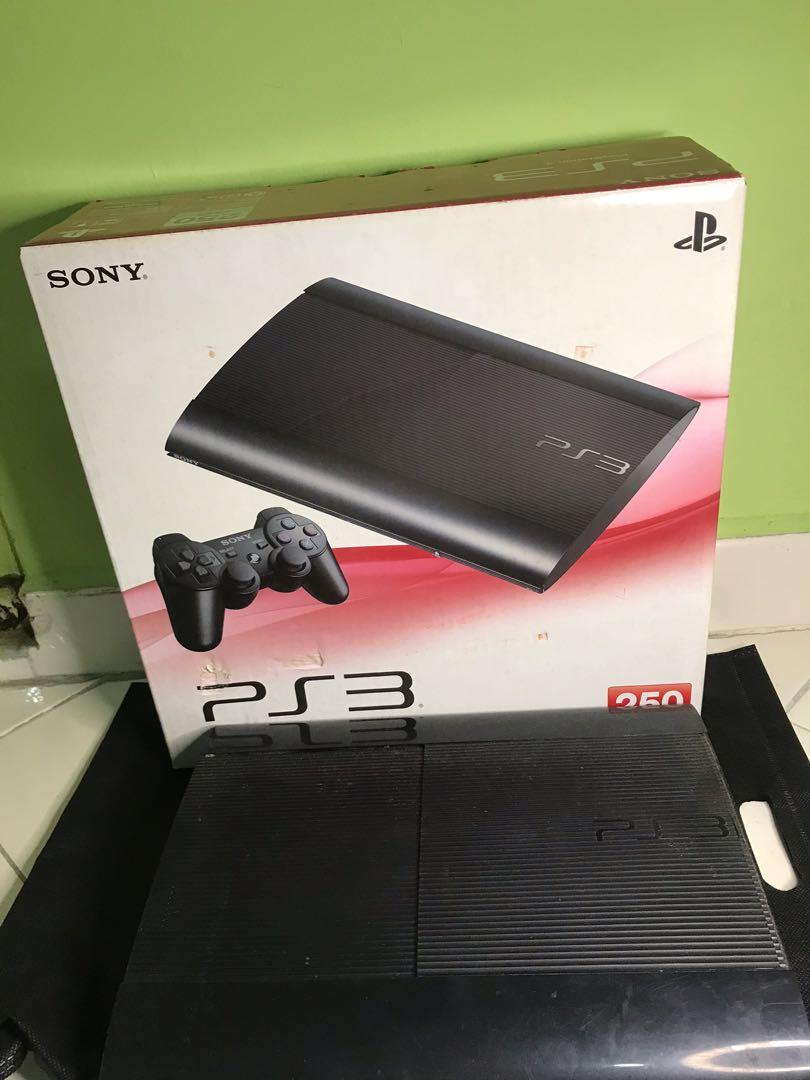 Sony Ps3 Super Slim 500GB +18 Games Including Fifa 21 - Pes 22