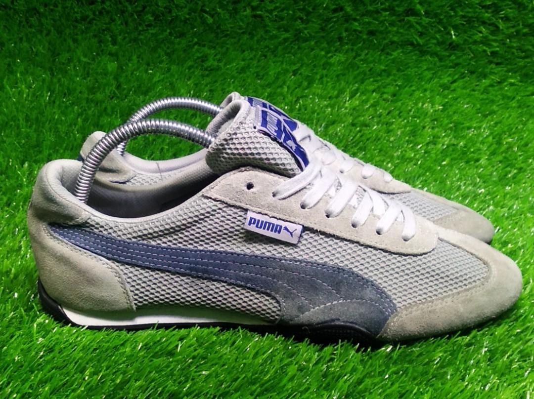 PUMA 76 RUNNER MESH MEN GREY Men s Fashion Footwear Sneakers on