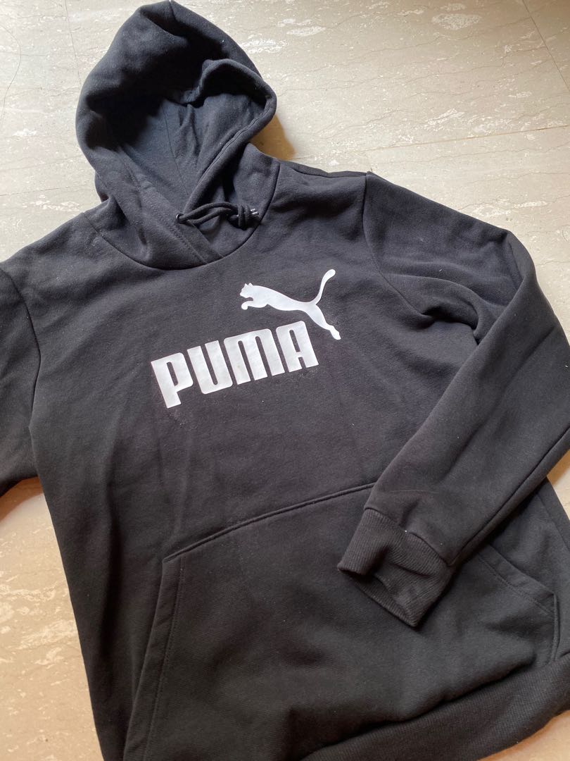 Puma hoodie hot sale womens grey