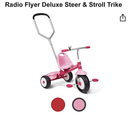 Radio flyer deluxe steer top stroll