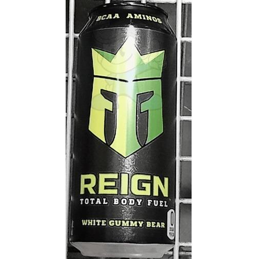 Reign Total Body Fuel White Gummy Bear Energy Drink (2 x 473 mL), Food