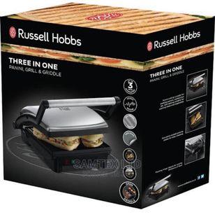 Russell Hobbs Grill and Panini Maker, Silver, 17888