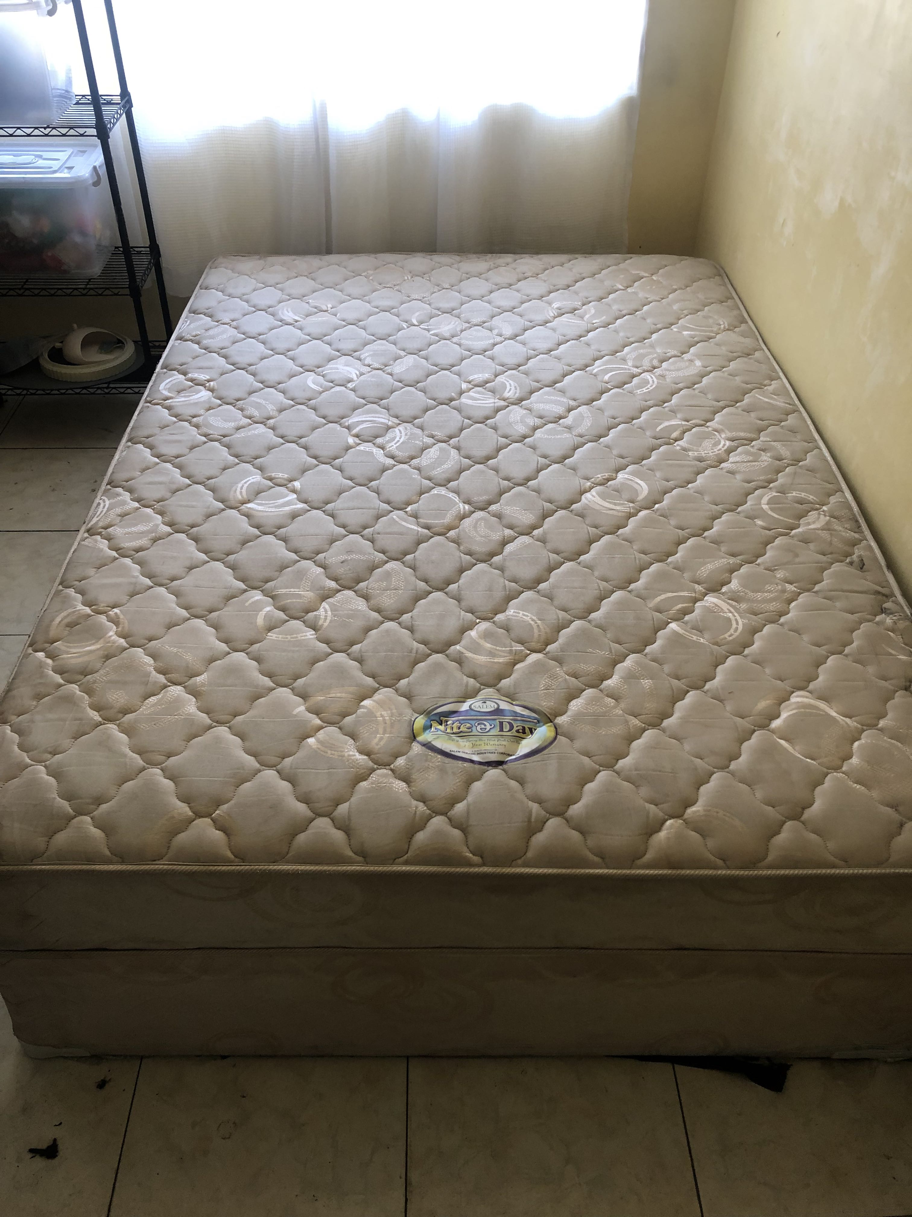 Salem Bed with pullout spring bed, Furniture & Home Living, Furniture