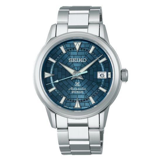 SEIKO Presage 140周年紀念限量款東京銀座設計錶盤機械錶, 名牌