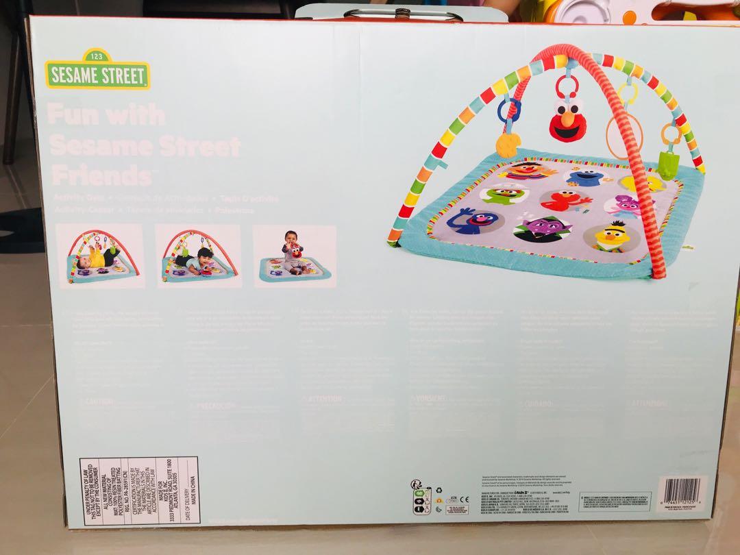 Sesame Street Fun with Sesame Street Friends Activity Gym, Babies ...
