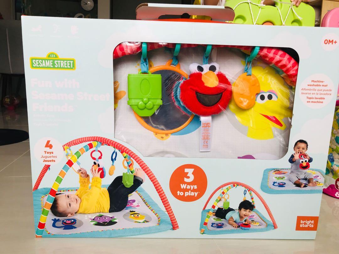 Sesame Street Fun with Sesame Street Friends Activity Gym, Babies ...