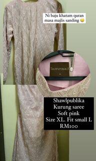 Brand New Shawlpublika Agra Kurung Muslimah Fashion Two Piece On Carousell