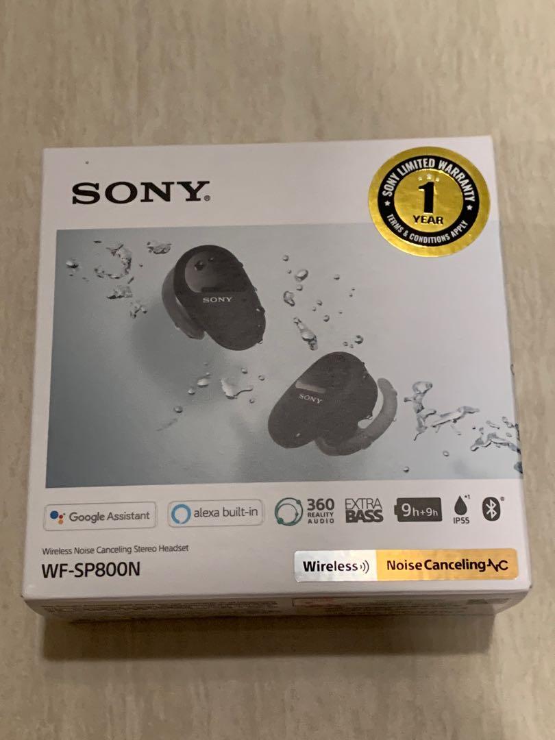 Sony Wf Sp800n True Wireless Noise Canceling Earphones Electronics Audio On Carousell