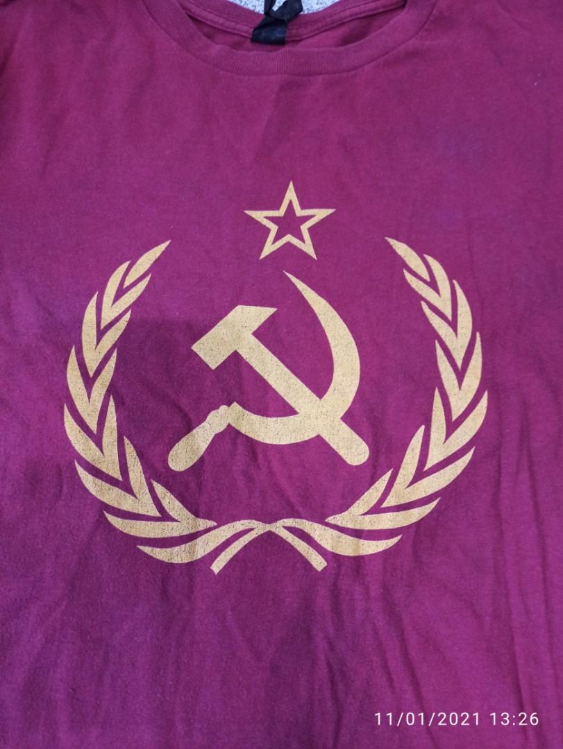 Soviet Union (Category: Tshirts & Polo Shirts) located in Serian. Submitted by ysmnysf6 (Listing ID 1122978221, Image 2). Description: pit -18 labuh -26 DFOD.