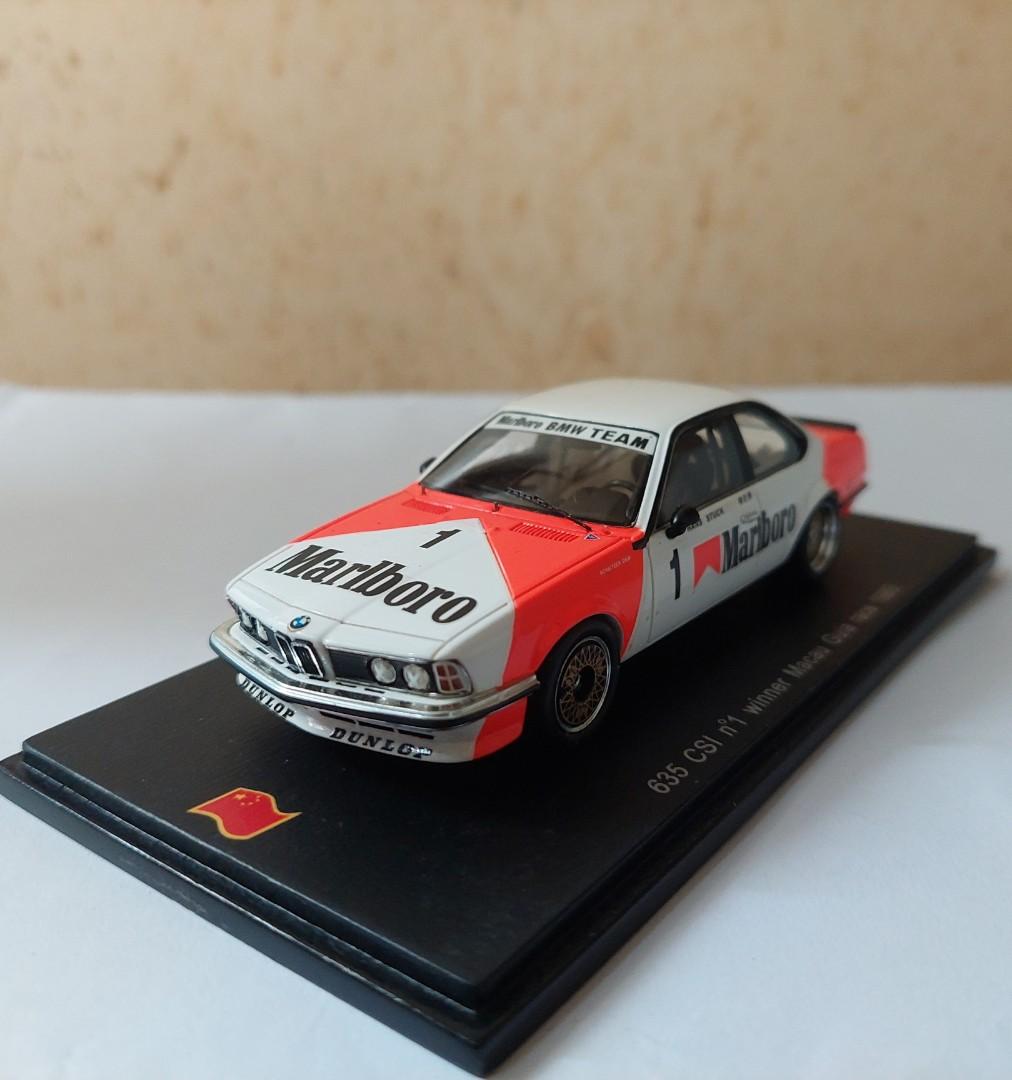 spark 1/43 BMW 635 CSI WINNER Macau 1983