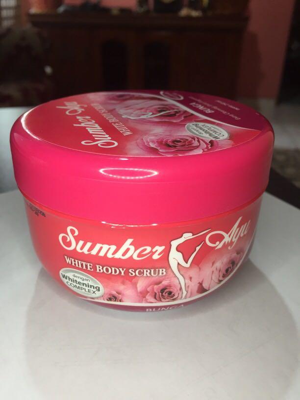 Sumber Ayu White Body Scrub 250ml Health Beauty Skin Bath Body On Carousell