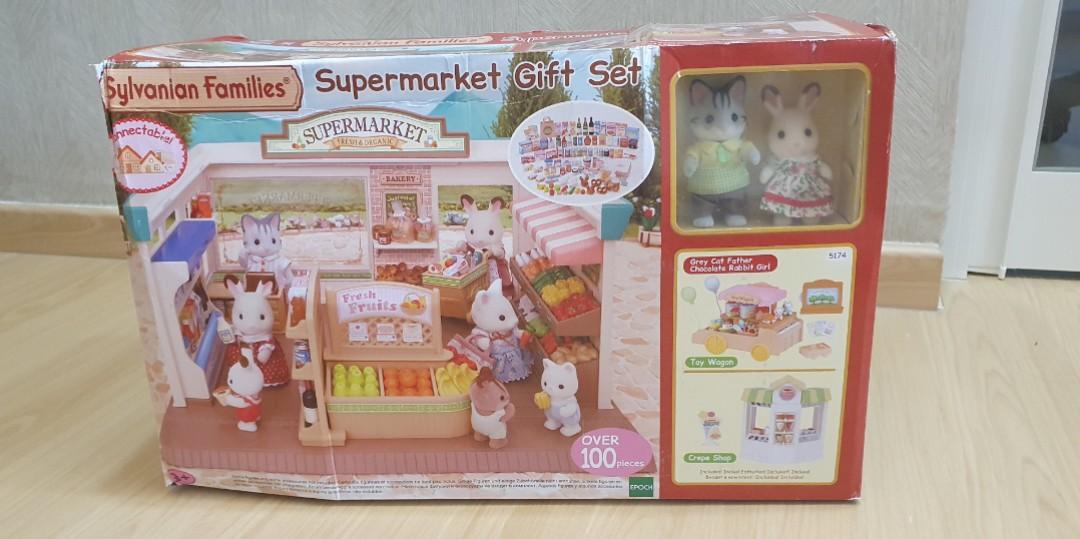 Sylvanian families supermarket gift set outlet