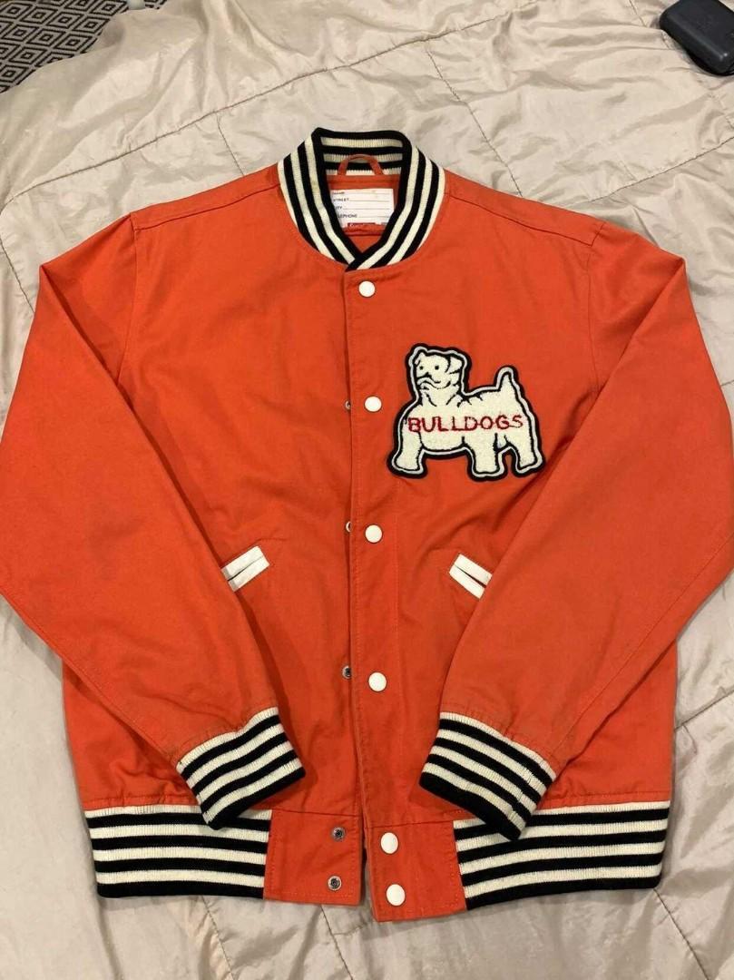 Supreme Bulldog Varsity jacket SS12 /M size, Men's Fashion, Coats