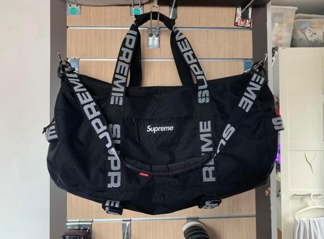 Supreme SS18 Duffle Bag Men s Fashion Bags Sling Bags on Carousell