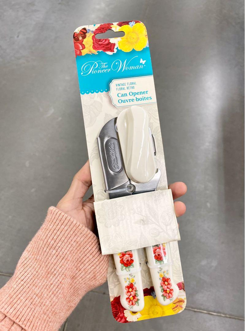 The Pioneer Woman Vintage Floral Can Opener, Furniture & Home