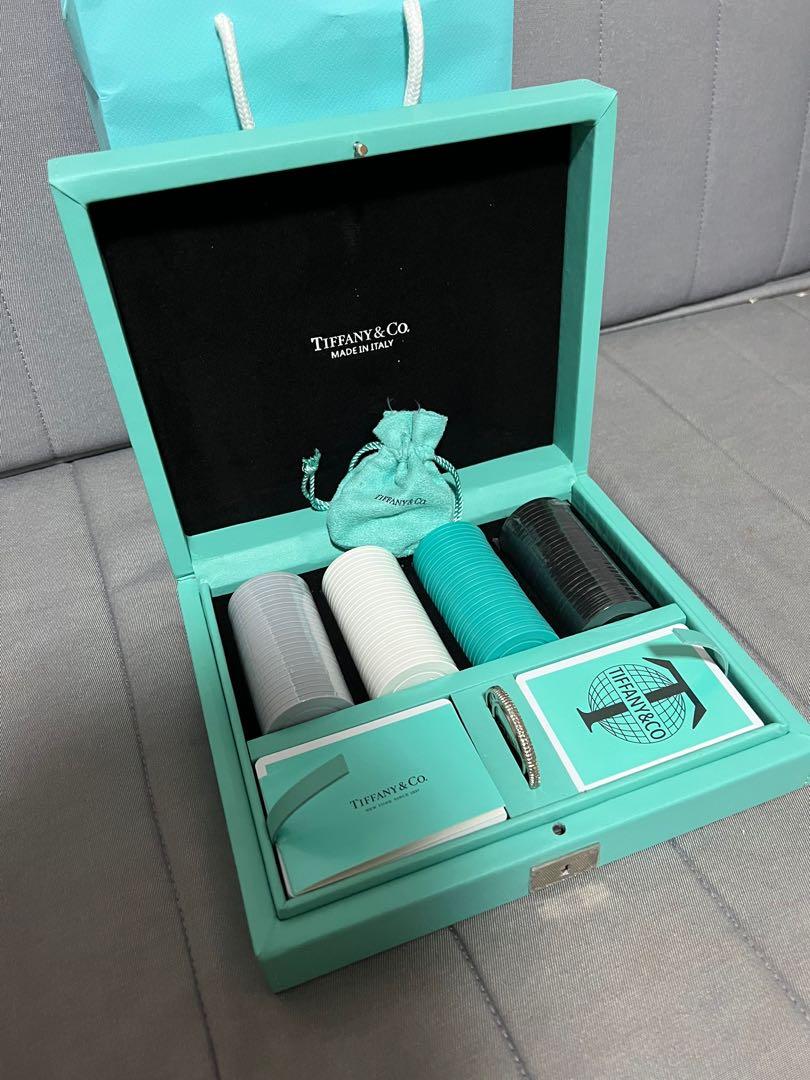 greenscreen Tiffany & Co Poker Set #fyp #christmas #tiffanyandco