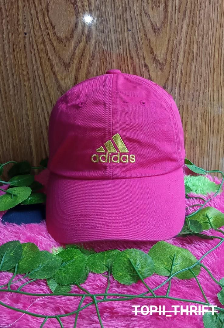 Topi Adidas pink, Fesyen Pria 