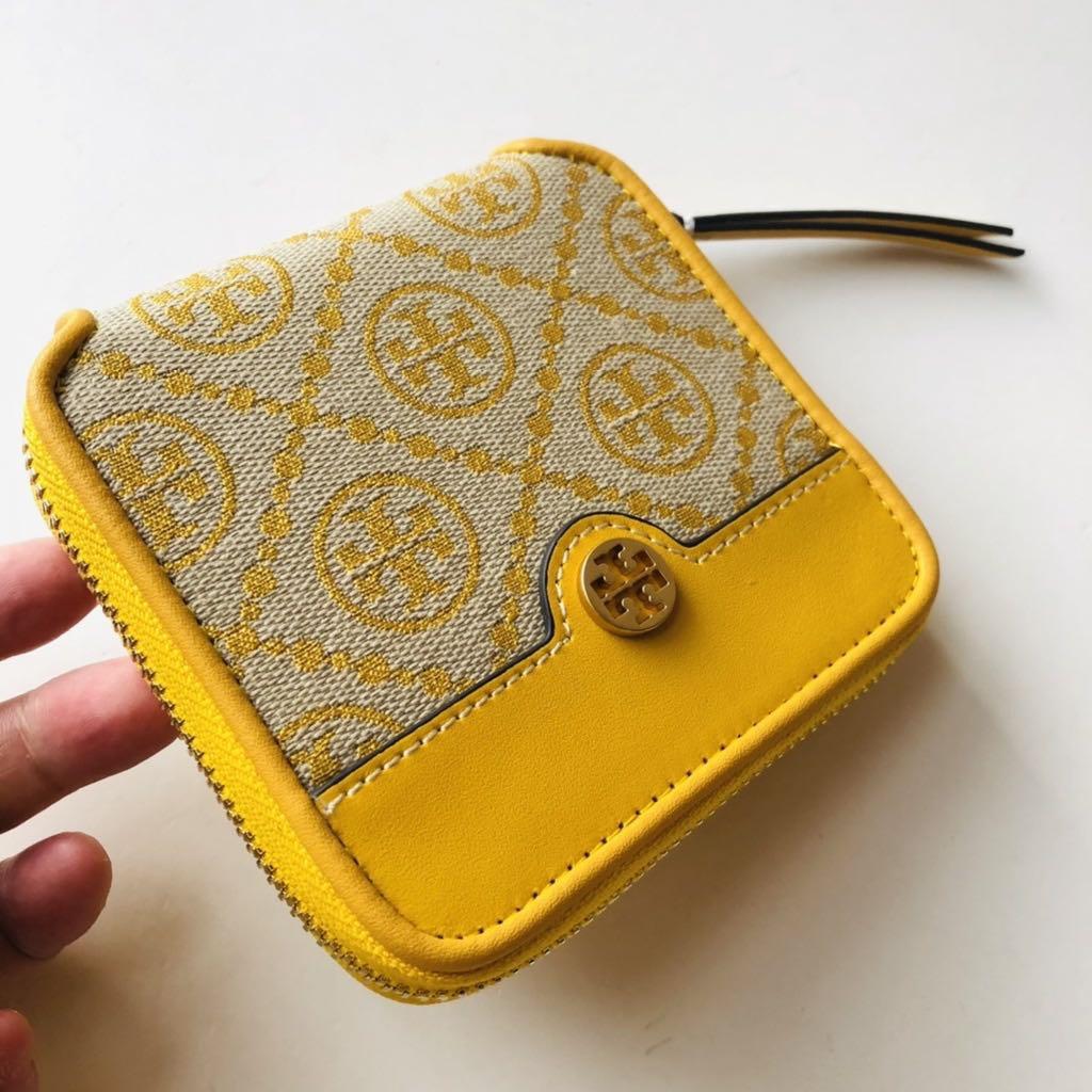 T Monogram Bi-Fold Wallet: Women's Designer Wallets