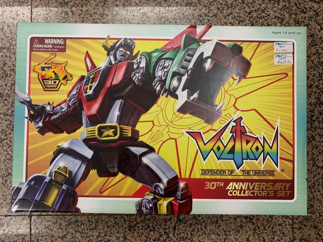 Toynami Voltron Die Cast 30th Anniversary Collectors Set, Hobbies