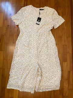 TSW The Stage Walk Jumpsuit in Cream
