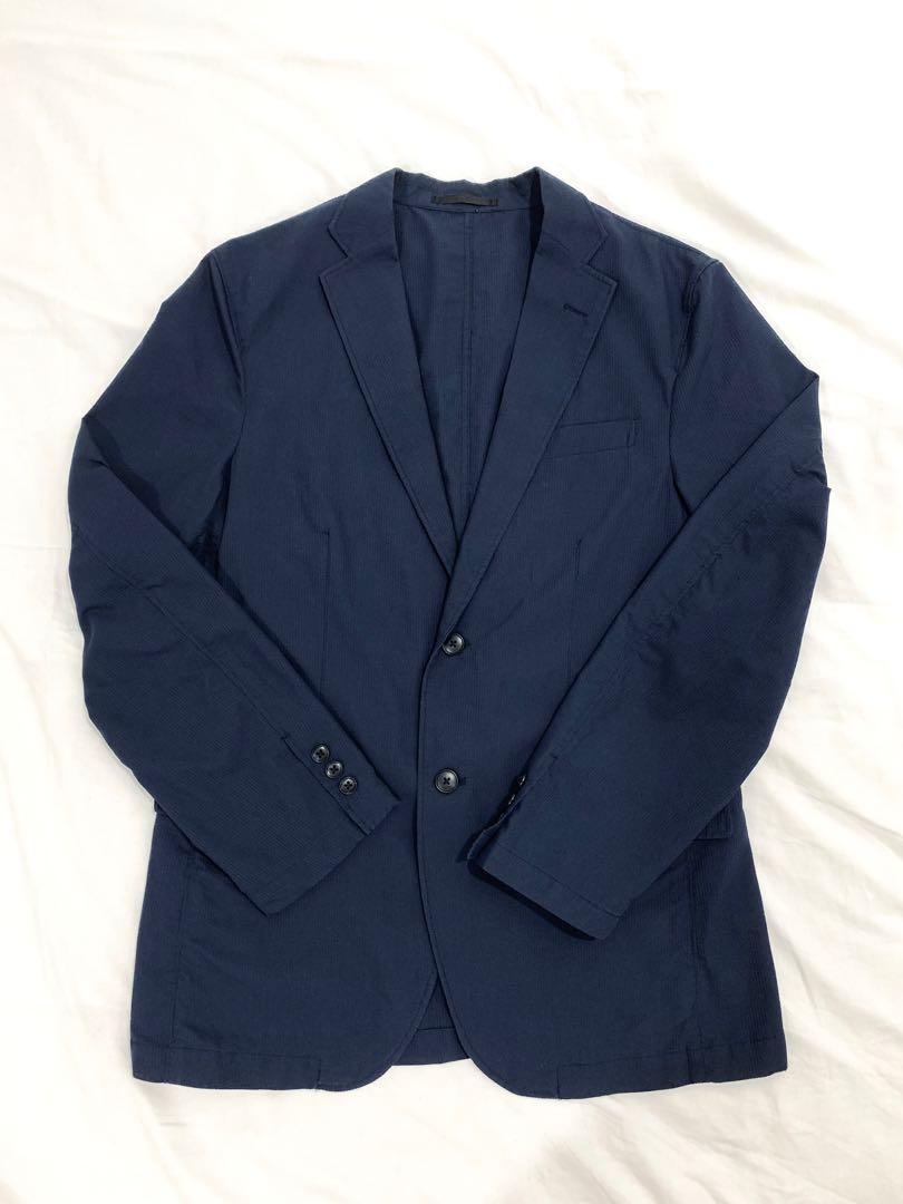 Uniqlo shop blue coat